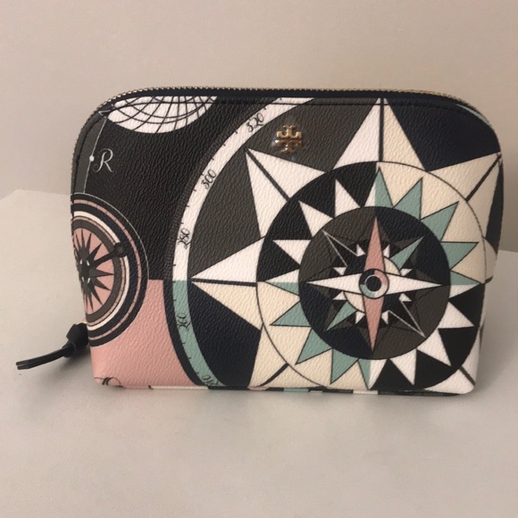 tory burch cosmetic bag
